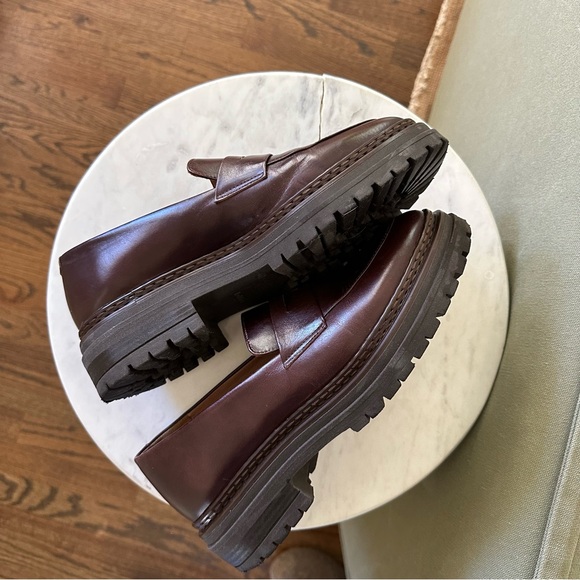 Bobbies Paris Amalia Irish Coffee Brown Loafers - Picture 3 of 6